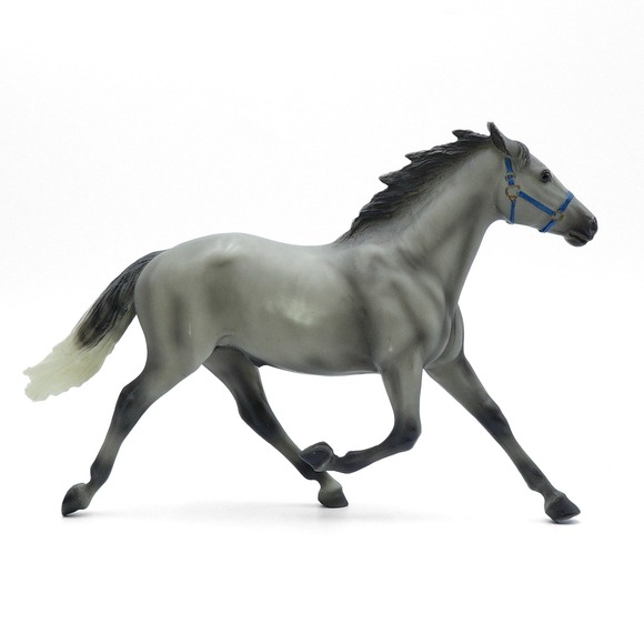 VINTAGE BREYER Traditional Model No. 1150 Grey Standardbred Pacer Mold RETIRED - Picture 2 of 9
